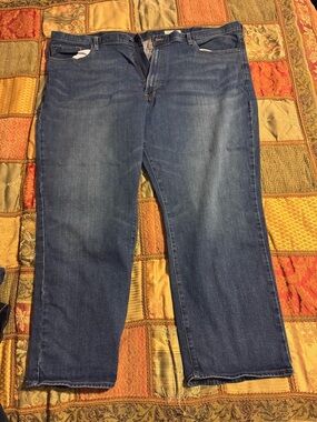 Cremieux 50x30 Dark Wash Straight Leg Jeans